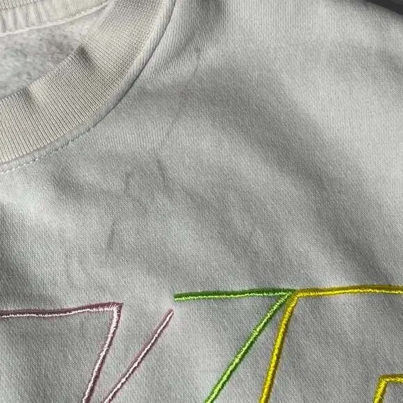 Nike Size Large Men's NIKE CREW MULTICOLOR SWEATSHIRT - Picture 3 of 6